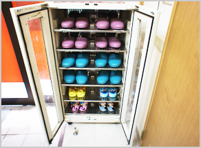 スリッパ殺菌庫